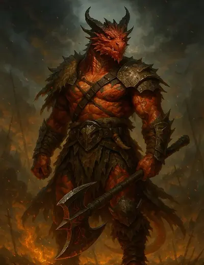 nombres de dragonborn para Dungeons and Dragons