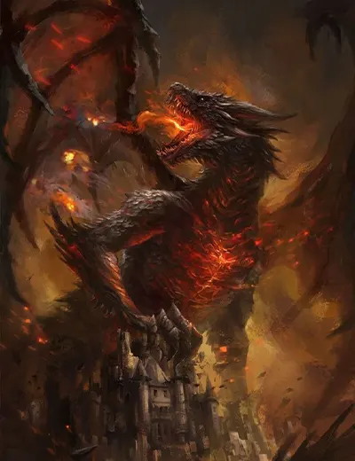 Nombres según el color del dragón