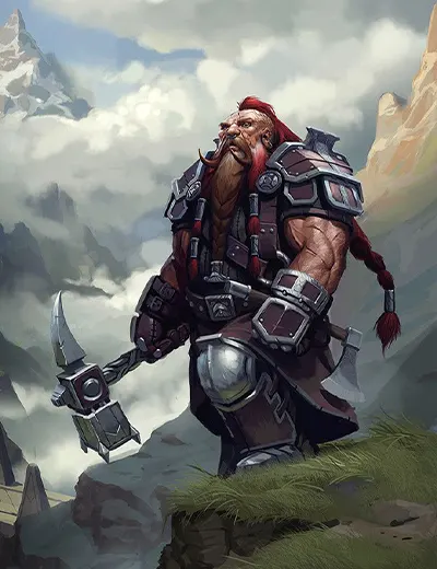 Nombres élficos y humanos adaptados para enanos