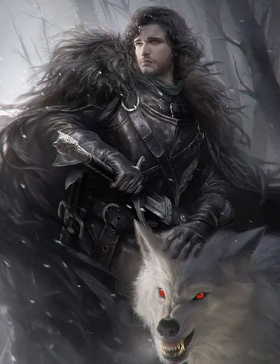 nombres del norte y la guardia de la noche para game Of Thrones