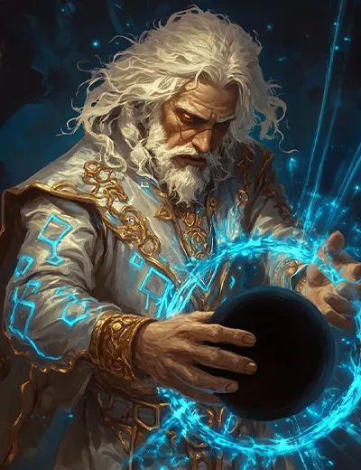 Nombres antiguos o legendarios para Magos