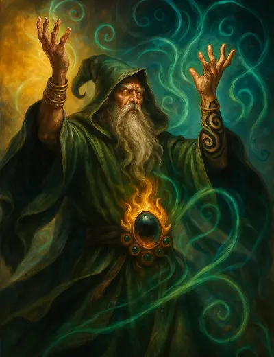 Nombres de magos vinculados a la naturaleza