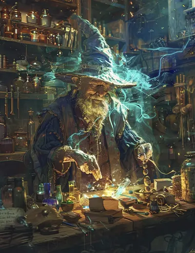 Nombres para alquimistas y magos científicos