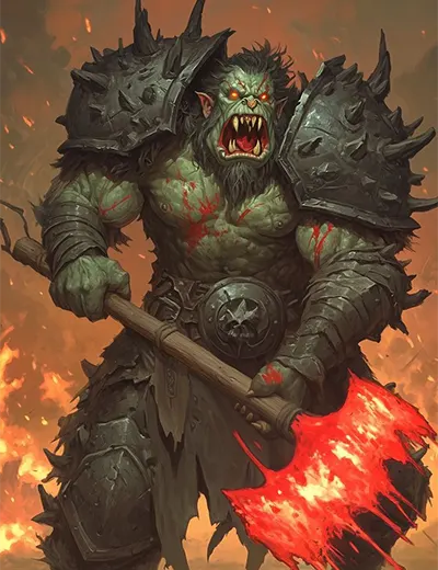 Nombres de Orcos Feroces y Brutales