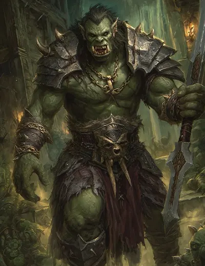 Nombres Salvajes para Orcos del Bosque o la Montaña