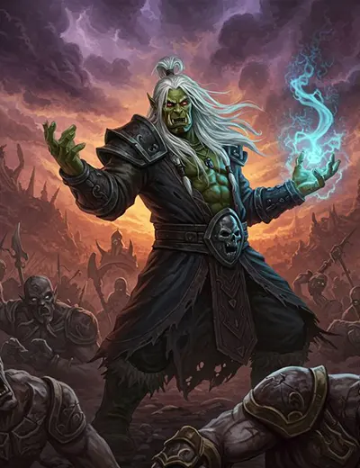 Nombres de Orcos Hechiceros o Místicos